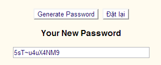 mật khẩu khó nhớ
