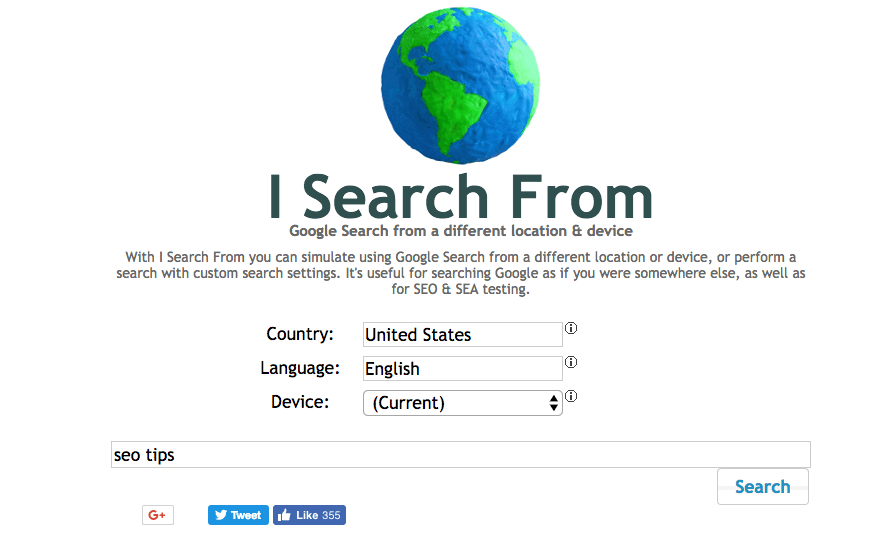 iSearchFrom