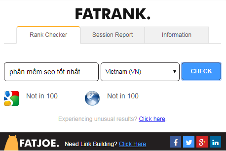 FATRANK - không thuộc top 100