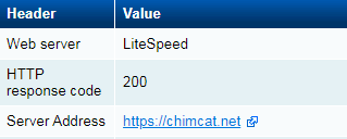 webserver LiteSpeed