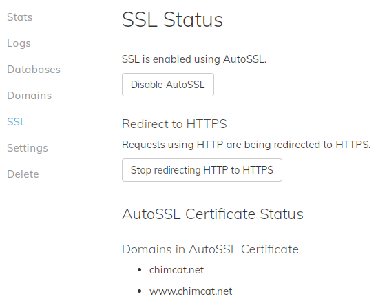 SSL của ứng dụng