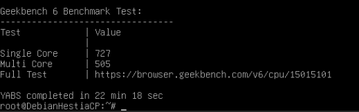 Geekbench khá yếu