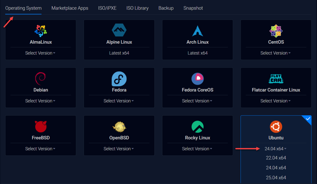 Ubuntu TLS bản mới nhất
